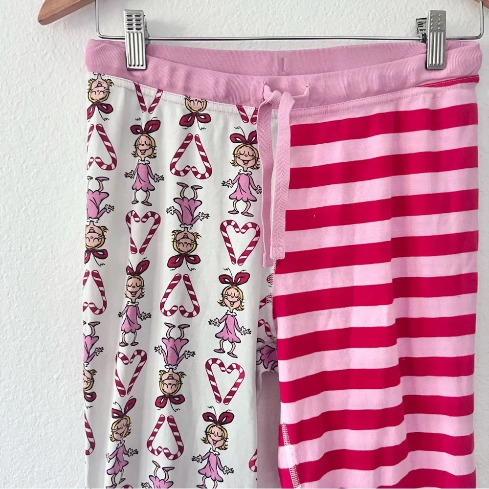 Hanna Andersson Grinch Cindy Lou Who Pajama Pants Sz M - Picture 2 of 4